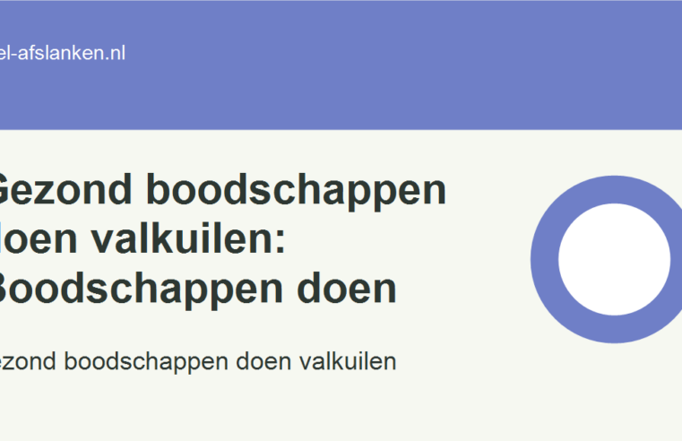 Gezond boodschappen doen valkuilen: Boodschappen doen