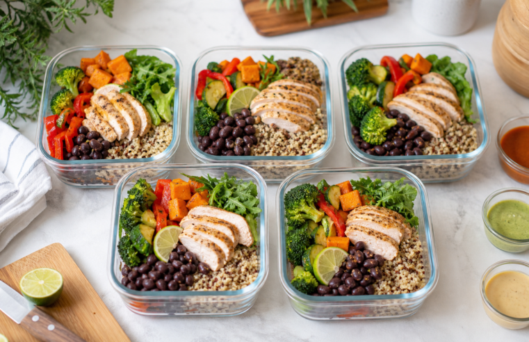Lunch bowls mealprep afslanken: Lunchbowls mealprep: 5
